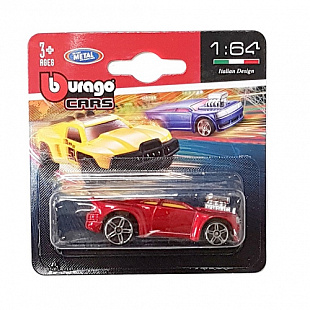 Машинка Bburago 1:64 18-59000A red