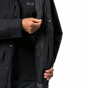 Куртка мужская Jack Wolfskin West Coast Jacket black