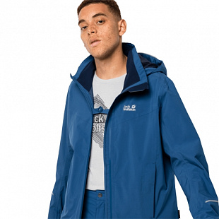 Куртка мужская Jack Wolfskin Atlas Tour Jkt M indigo blue