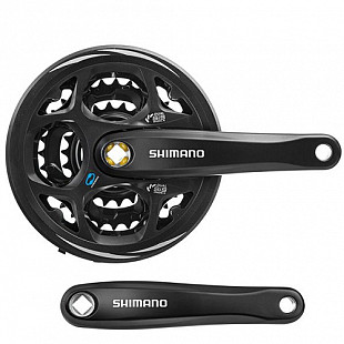 Система шатунов Shimano Altus, M311, 175мм black AFCM311E222CL Х83185