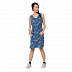 Платье летнее женское Jack Wolfskin Tioga Road Print Dress ocean wave all over
