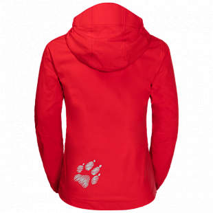 Куртка детская Jack Wolfskin Pine Creek Jacket peak red
