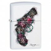 Зажигалка Zippo Spazuk Gun of Flowers 29894
