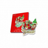 Пазл Cubic Fun Сказочный рождественский замок с подсветкой P646h