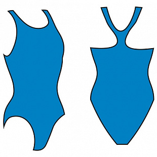 Купальник детский спортивный Atemi bluish BG3 3