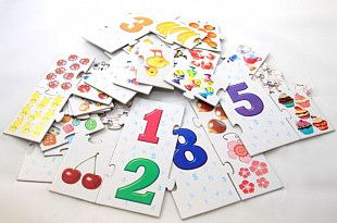 Пазл-игра для детей Десятое Королевство Цифры 02638