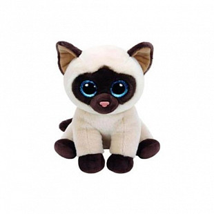Мягкая игрушка TY Сиамская кошка Jaden Beanie Babies 15 см 42129