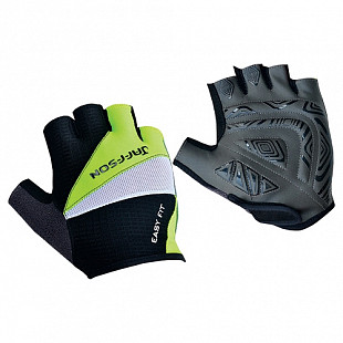 Велоперчатки Jaffson SCG 46-0206 black/yellow/white