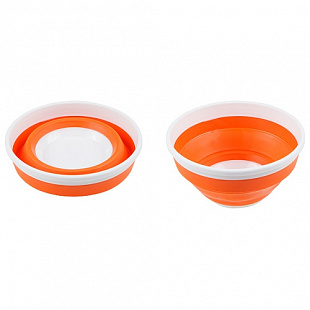 Миска складная Berossi Compact 1,4 л, mandarin ИК22340000