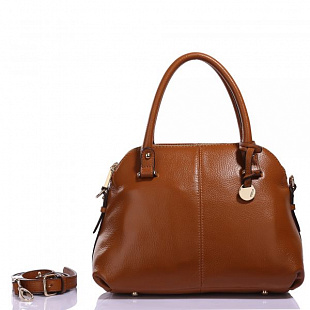 Женская сумка из кожи Pola 9015 brown