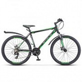 Велосипед Stels Navigator 620 MD V010 26" (2020) black/green/anthracite