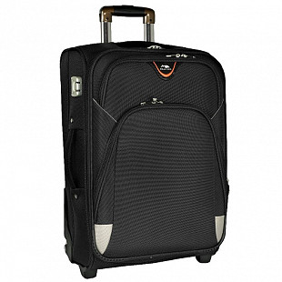 Чемодан средний Polar Р8149 24" 2-ой black