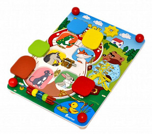 Бизиборд Alatoys Теремок ББ401