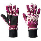 Перчатки женские Jack Wolfskin Scandic Glove Women garnet red all over