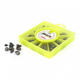 Набор грузов Akara мягкий большой 11 делений с кебриками CLH1-16