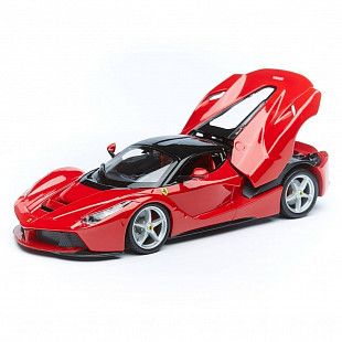 Коллекционная машина Bburago 1:24 LaFerrari (18-26001) red
