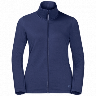 Джемпер женский Jack Wolfskin Jwp Midlayer W lapiz blue