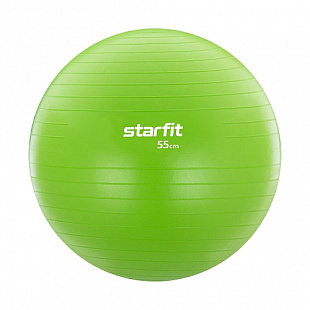 Мяч гимнастический, для фитнеса (фитбол) Starfit GB-104 55 см green антивзрыв