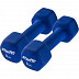 Набор гантелей неопреновых Starfit DB-201 3 кг blue