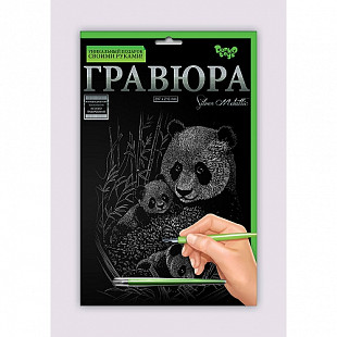 Набор для творчества Dankotoys Гравюра А4 А4-02-16