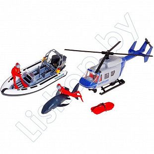 Игровой набор Dickie Toys Морской спасатель, фрикционный (203314647) blue