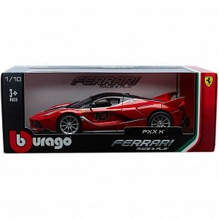Коллекционная машина Bburago 1:18 Ferrari FXX К (18-16010) red 