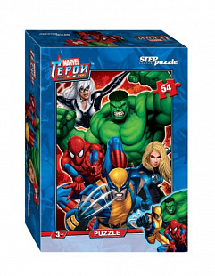 Мозаика Step Puzzle 54 Marvel 71105