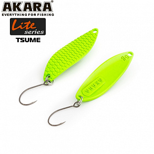 Блесна колебалка Akara Lite Series Tsume 30 L.Green AT-30-2-LGR