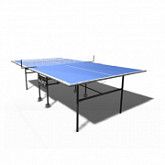 Теннисный стол складной на роликах Wips Roller 61020 СТ-ПР