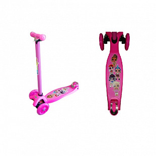 Самокат MicMax LOL MG03M-RD pink