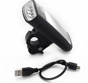 Велофара на солнечных батареях с usb выходом jy-377