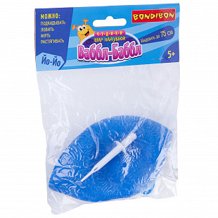 Надувной шар Bondibon Чудики Бабл-Бабл ВВ3043 light blue