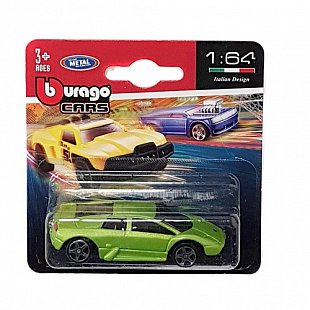 Машинка Bburago 1:64 18-59000A green