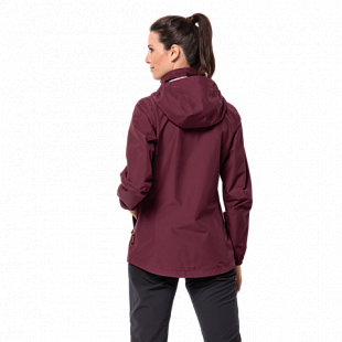 Куртка женская Jack Wolfskin Stormy Point Jacket W fall red