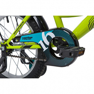 Велосипед Novatrack Vector 16" (2019) Green/Blue 163VECTOR.GN9