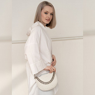 Сумка женская Ors Oro OMS-0177 white