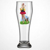 Бокал пивной Декостек Pin-up beer Мельница 500 мл 303-Д