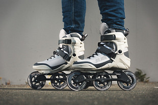 Роликовые коньки Powerslide Phuzion Krypton 100 мм 901984 grey