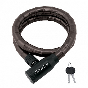Замок Force Protected без крепления 80 см/18 мм 49130 black