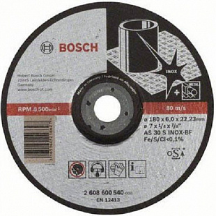 Круг обдирочный Bosch 18х0,6x2,22 см 2608600540