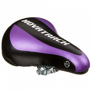 Седло Novatrack детское black/violet КЛ98733