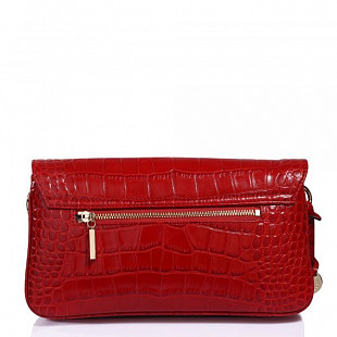 Женская сумка из кожи Pola 9023 dark brown