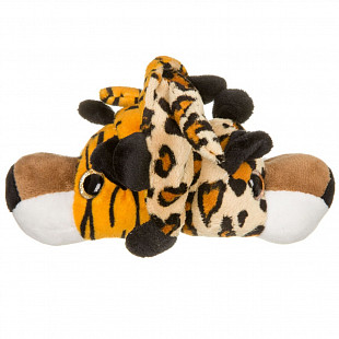 Мягкая игрушка Bondibon МИЛОТА 2в1 леопард-тигр LEO19-6С 