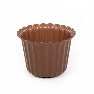 Горшок цветочный Полесье Виола 0,5л 74454 Brown