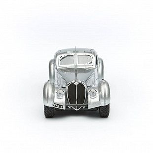 Коллекционная машина Bburago 1:24 Bugatti Atlantic (18-22092) silver