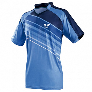 Рубашка теннисная Butterfly Pelluci blue