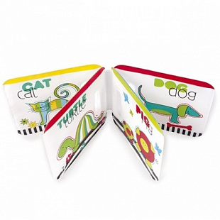 Мягкая книга Canpol babies Цветные животные 74/009