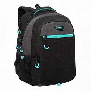 Городской рюкзак GRIZZLY RU-132-4 /2 black/blue