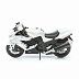 Мотоцикл Maisto 1:12 Kawasaki ZX-14R (31101) black/white