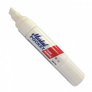 Маркер Markal промышленный перманентный Pocket white 97500